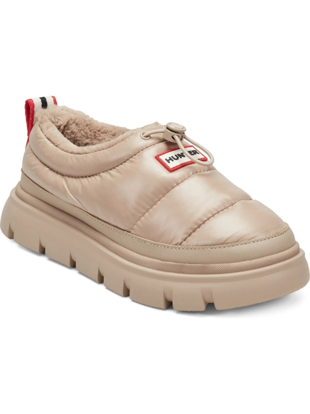 Hunter Madi Platform Insulated and Water Resistant Puffer Slipper Size 8